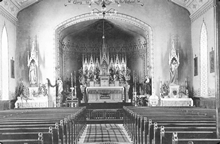 1895 church interior